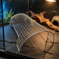 Bearded Dragon Basking Stand Rust Resistant Mesh Basking Ramp Long-Lasting