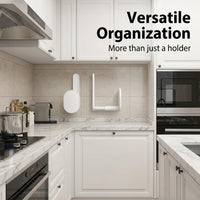 Cabinet Fridge Rack, Retractable & Extendable Countertop Organizer for Kitchen Organization, Multi-functional Storage, great for Students &