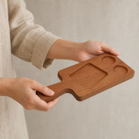 serving baskets with trays