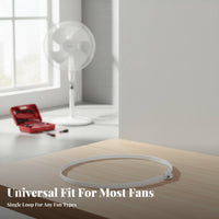 Fan Grill Retaining Band Universal Fit Electric Fan Cage Fastener Thickened Design Appliance Part for Repair Technicians, Office, Bedroom, Living Room