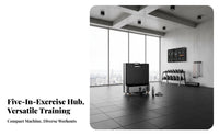 Full Body Workout Machine Compact Cable Training Machine Smooth & Quiet Complete Gym for Apartment