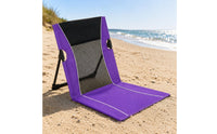 Mesh Back Floor Chair Carrying Bag Folding Floor Chair Lightweight