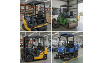 Forklift Seat with Adjustable Backrest Ergonomic for Construction Workers