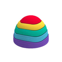 Balance Stepping Stones Stackable Sensory Stepping Stones Balance Stone Lightweight Neutral for Children, Playroom, Daycare