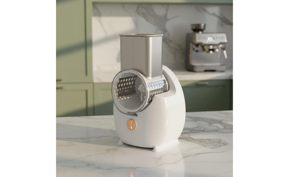 Automatic Vegetable Cutter Multifunction Electric Vegetable Cutter Food Shredder Compact Kitchen Appliance Easy to Clean