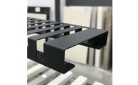 Deepened Slots 10 Slot Tile Display Stand Heavy Duty Marble Sample Display Sturdy Stone Sample Holder Rack Large Capacity for Retailers, Manufacturers, Wholesalers, Retail Shop, Trade Display, Office