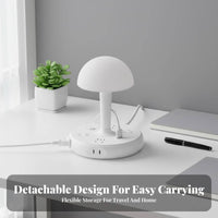 Power Strip Lamp Multi-Functional Vocal Control Smart Adjustable Brightness Bedside Lamp USB Hub for Office Workers, Teens, Bedroom, Study Room