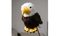 Soft Golf Club Cover with Eagle Design Animal-Shaped Driver Headcover Soft Wood Headcover Protective for Golfers, Driving Range