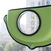 Cat Bed Window Perch, EVA Material Window Sill Cat Bed with Bubble View, Strong Suction Cups Cat Hammock for Sunbathing Indoor Pet Sleeping Seat