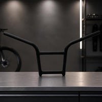 Swept-Back Handlebar Backsweep Welded Handlebar Ergonomic Hardware for Commuters