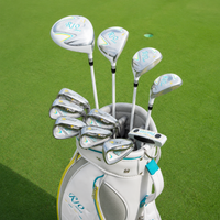 9 Golf Clubs Set for Men, Beginner Friendly Golf Club Package with Driver, Hybrid, Irons, Putter & Bag