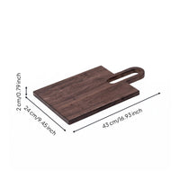 Walnut Serving Board Built-in Handle Cutout Kitchenware Thick Kitchen Item