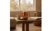Coffee Kettle with Gooseneck Spout Compact Gooseneck Kettle with Lid Small for Kitchen