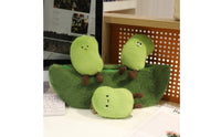 Peas in Pod Soft Toy Embroidered Pea Character Stuffed Toy Cute Design
