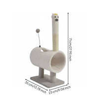 Cat Tunnel Tree Multi-Use Animal Furniture