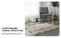 foldable Tea Stand Foldable Design Coffee Table Space-Saving Nordic Inspired for Students, Living Room, Small Spaces, Bedroom
