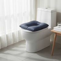 Elderly Care Seat Cushion Water Resistant Padded Commode Cushion Easy to Clean Waterproof Toilet Seat Pad for Bedridden Patients People