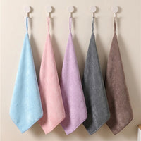 Large Microfibre Cleaning Cloths, 40cm x 40cm Dish Cloths, Checkered Glass and Kitchen Towels, 10 Pack