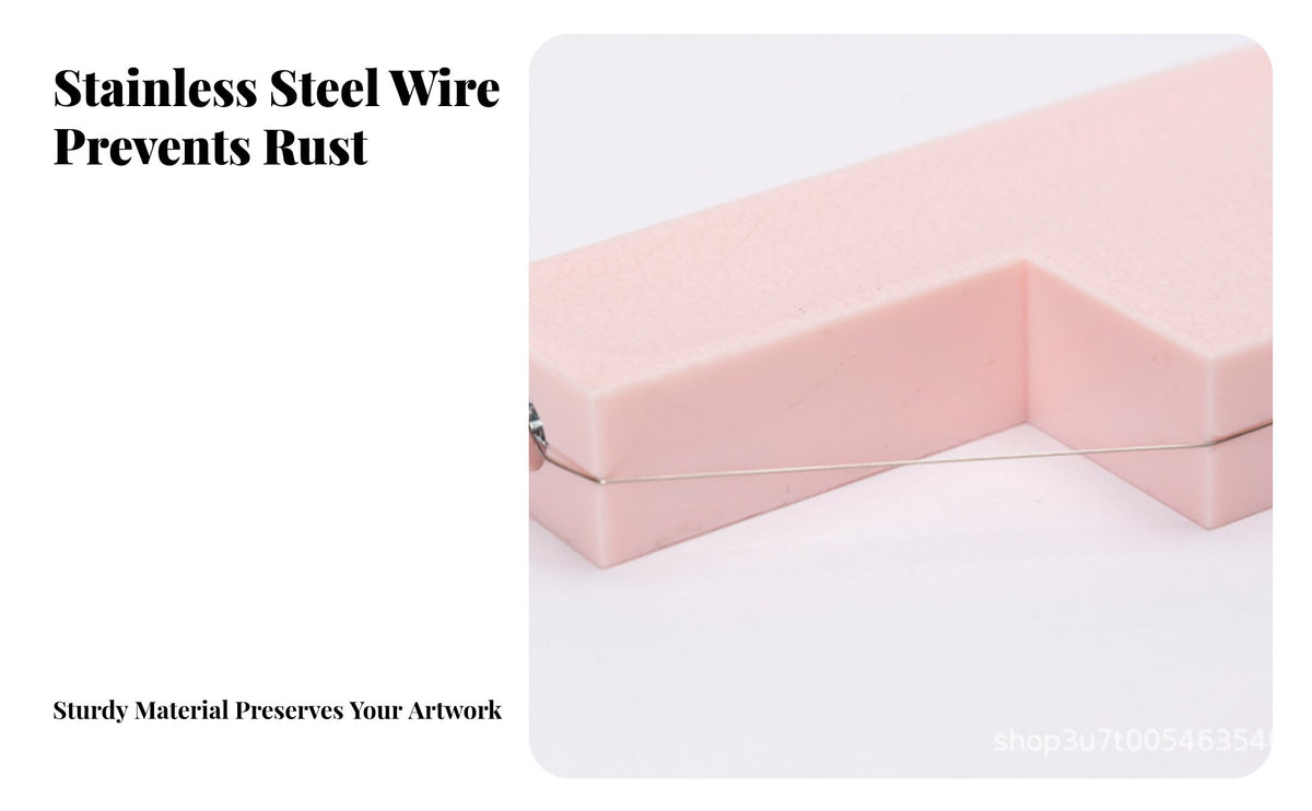 L-Shaped Bevel Cutter Rust-Resistant Clay Angle Cutter Comfortable Hold Angle Cutting Clay Tool for Hobbyists, Beginners, Art Classroom