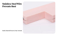 L-Shaped Bevel Cutter Rust-Resistant Clay Angle Cutter Comfortable Hold Angle Cutting Clay Tool for Hobbyists, Beginners, Art Classroom