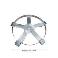 Drum Dolly with Caster Wheels Industrial Steel Drum Dolly Close-to-the-Ground Non Tipping for Factory