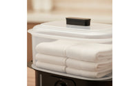 Towel Heated Sanitizing Appliance Countertop Electric Towel Steamer Compact Equipment for Spas, Hotel