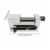 Precision Sine Swivel Vise Manual Swivel Machine Vise with Graduated Scale Rigid Vice for Toolrooms