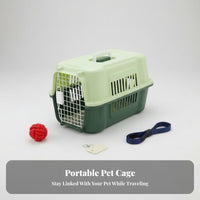 Portable Space Capsule Pet Carrier Large Capacity Pet Transport Box Airline Approved Breathable Design for Cat Owners, Travelers, Travel, Car Trips, Vet Visits, Outdoor Activities