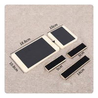 Balance Training Board Adjustable Wooden Balance Board Compact Low-Height for Yogis, Home Gym, Mind-Body Practice Studio