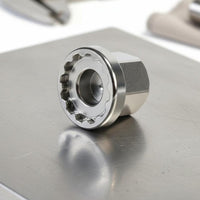 9T Flywheel Tool Compact Cassette Lockring Tool Two-Wheeler Sprocket Remover for Home Garage