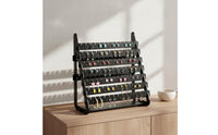 Multi-Tier Earring Holder with Notches Space-Saving Jewelry Organizer with Holes Sturdy Tabletop Jewelry Stand Elegant for Dresser