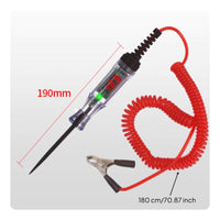 Car Electrical Test Light Bidirectional Polarity Indicator for Mechanics, DIYers