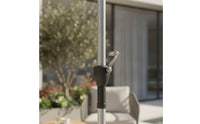 Patio Umbrella with Aluminum Pole Waterproof Outdoor Umbrella with Crank Easy to Use for Homeowners, Cafe Owners, Backyard, Restaurant, Market Stall