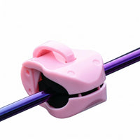 Rod Binding Clip Molded Fishing Rod Clip Glossy Finish