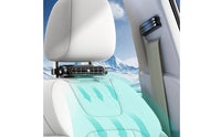 3-Speed Car-Mounted Seat Fan Slim Adjustable Car Fan Rectangular