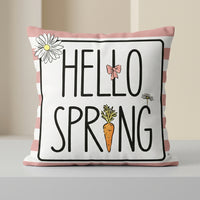 Easter Pillow Cover Cushion Cover Easter Decoration Printed Pattern Soft Decorative Pillow Case for Home, Living Room, Sofa, Bed