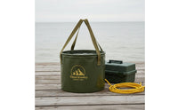 Multi-Use Folding Water Container Large Capacity Collapsible Water Container Space-Saving Portable Wash Tub Waterproof for Outdoor
