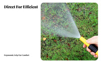 Lightweight High Pressure Water Nozzle Easy to Use High Pressure Hose Nozzle Long-Lasting for Gardeners, Homeowners, Yard, Patio, Driveway