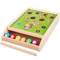 Mini Billiard Table Toy Parent-Child Interaction Mini Billiard Table Portable Desktop Game for Preschoolers