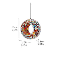 Glass Nectar Feeder Decorative Nectar Feeder Compact for Bird Lovers, Gardeners