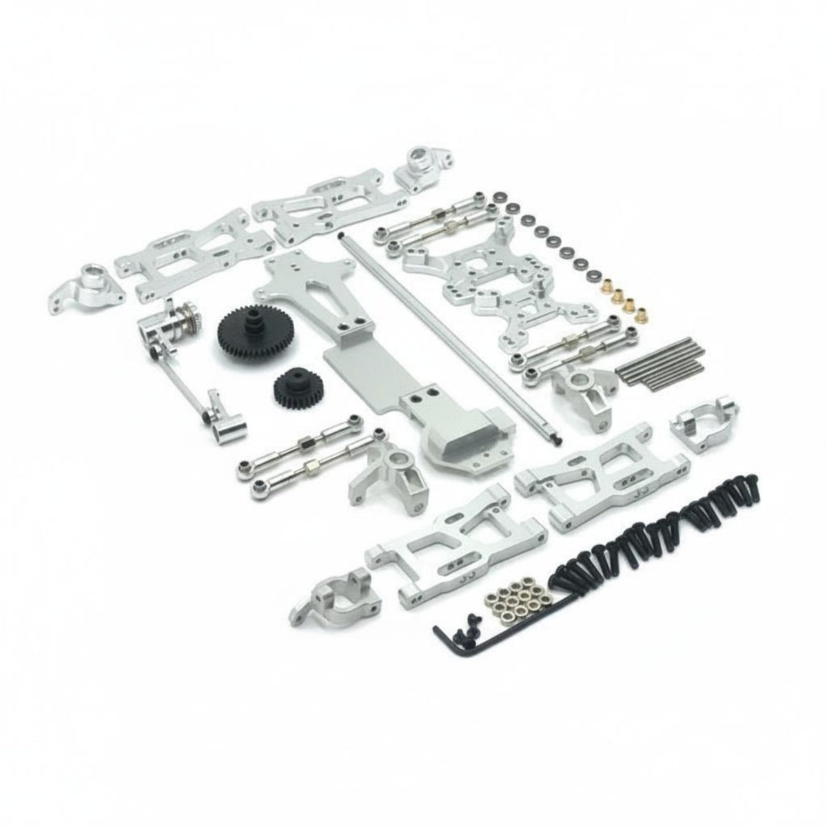 RC Linkage Arm Kit Easy Replacement RC Linkage Arm Set High Strength Remotes Control Car Swing Arms for Repair