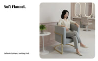 Light Luxury Design cumulusShaped Settee stylish aesthetic Waiting Bench distinctive Curved outline Loveseat Comfortable seating for Salon Owners, Interior Designers, Reception Lobby, Boutique, Living Room, Apartment