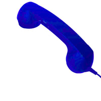 USB-C Handset Built-in Mic Retro Phone Handset Vintage Telephone Receiver Glossy Finish Mobile Accessory Ergonomic Grip
