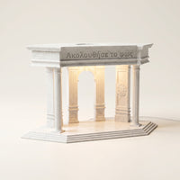 Model Car Display with Lights Octagonal Diorama Base with Columns Model Display Base 1/64 Scale Diorama Platform Detailed