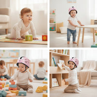 Baby Head Protector Safe Infant Head Protector Baby Walking Helmet Lightweight Toddler Safety Helmet Cushioned for Babies