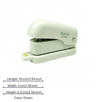 6-Hole Punch Compact Handheld Hole Punch 5-Sheet Capacity for Journalers
