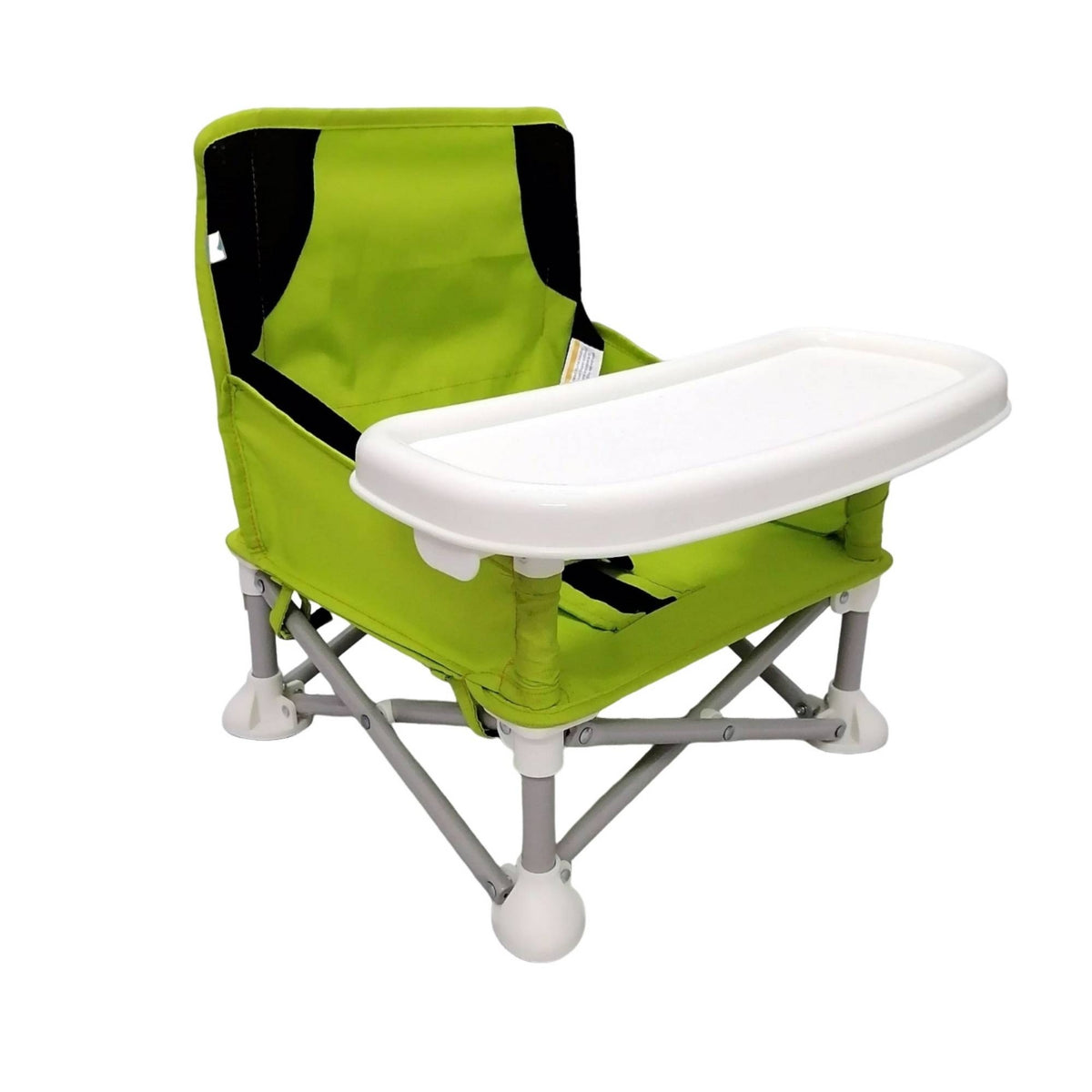 Foldable Kids Chair Metal Frame Children's Tray Chair Cross-Supported