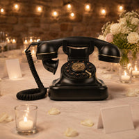 Cordless Retro Bluetooth Phone Bluetooth Retro Phone Decorative Telephone Handset for Wedding, Party, Photo Prop