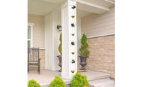 Bee Rain Chain Easy to Install Bee Hanging Decor for Outdoor