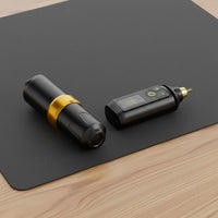 Beginner Friendly Pen Kit Portable Machine Power Supply Set Adjustable Voltage Body Art Tool Ergonomic Design for Practice, Travel